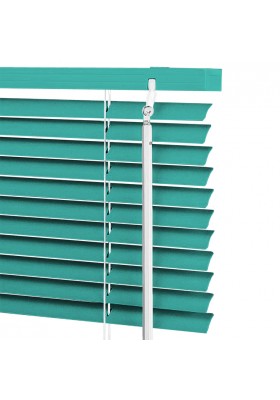 Żaluzje Aluminiowe na wymiar 25 mm Metaliczny 904 Lazurowy