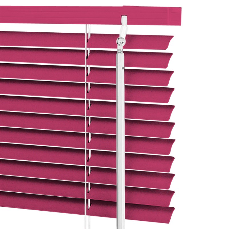 Żaluzje Aluminiowe na wymiar 25 mm Metaliczny 261 Wiśniowy