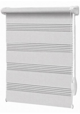 Roleta Dzień Noc Akwarela na wymiar Biały