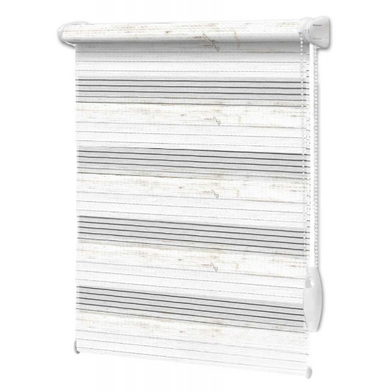 Roleta Dzień Noc Akwarela na wymiar Len Rzeczowy