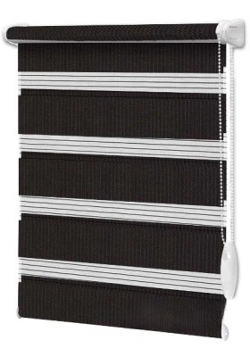 Roleta Dzień Noc Akwarela na wymiar Ciemnobrązowy