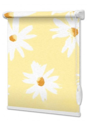 Materiałowe rolety Camilla na wymiar Żółty
