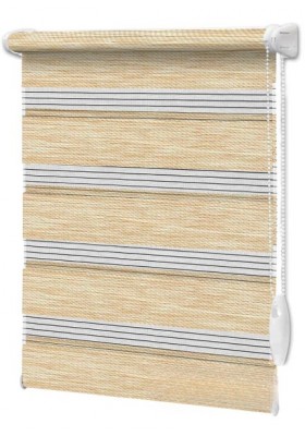 Roleta Dzień Noc Imagine na wymiar Beżowy