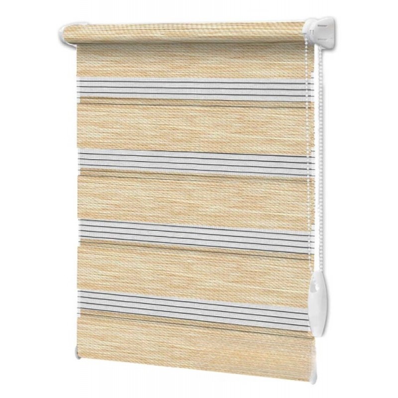 Roleta Dzień Noc Imagine na wymiar Beżowy