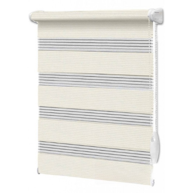 Roleta Dzień Noc Sekret na wymiar Kremowy