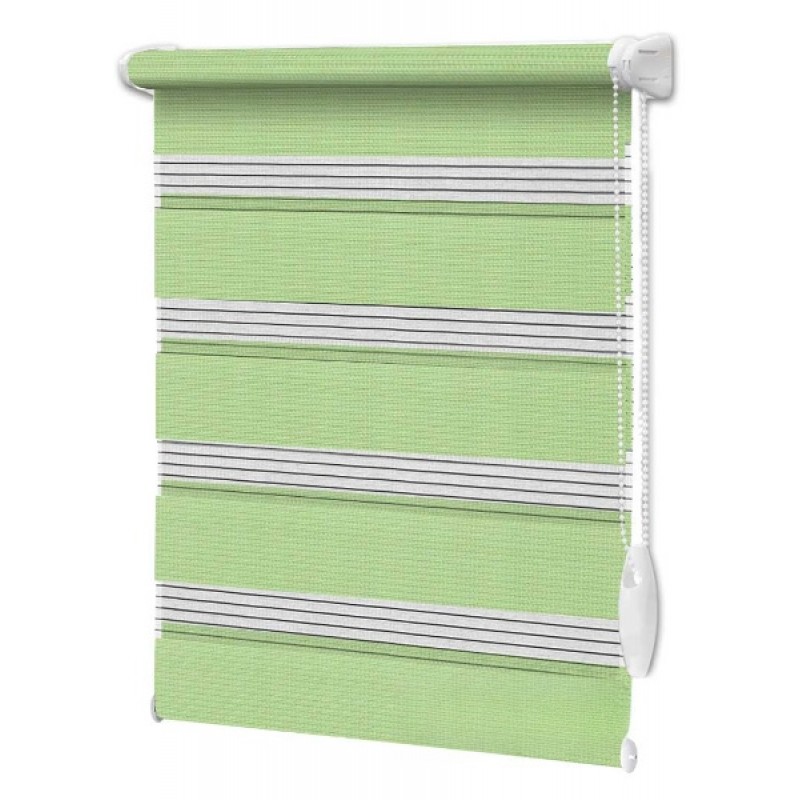 Roleta Dzień Noc Sekret na wymiar Jasnozielony