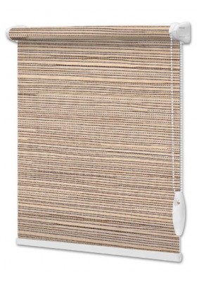 Rolety z juty na wymiar Brązowy