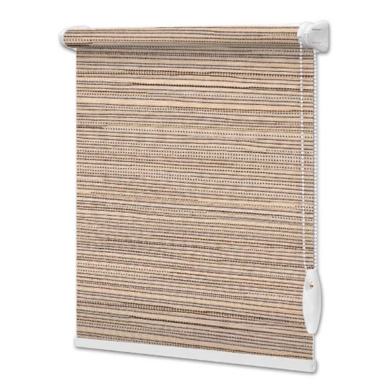 Rolety z juty na wymiar Brązowy